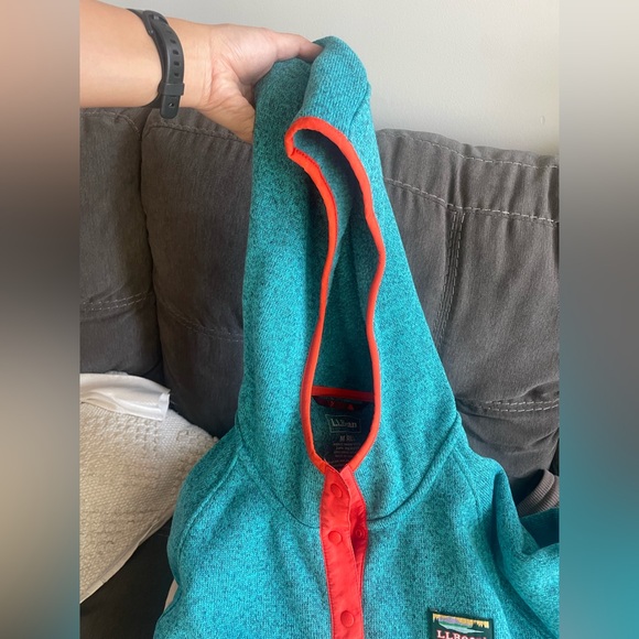 L.L Bean Snap Pullover like new - Picture 9 of 12